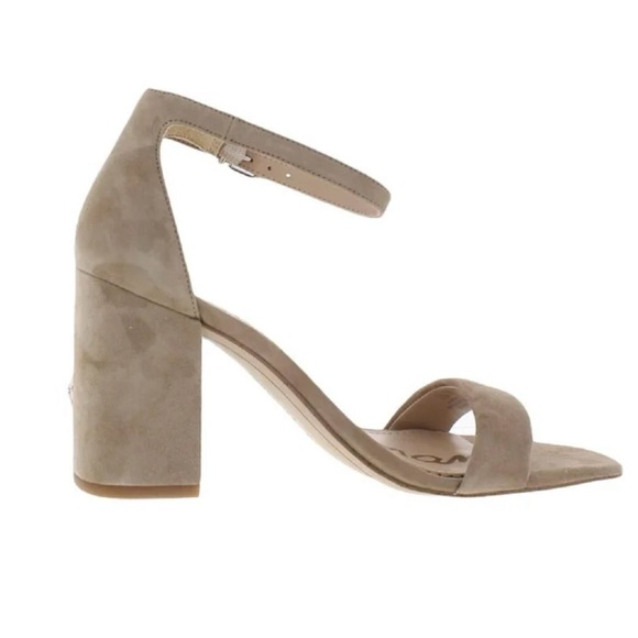 Sam Edelman Women’s Suede Dress Sandals in Tan Size 8.5 - Picture 1 of 10